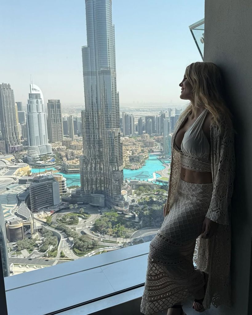La despedida de soltera de la periodista Angie Rigueiro en Dubai 