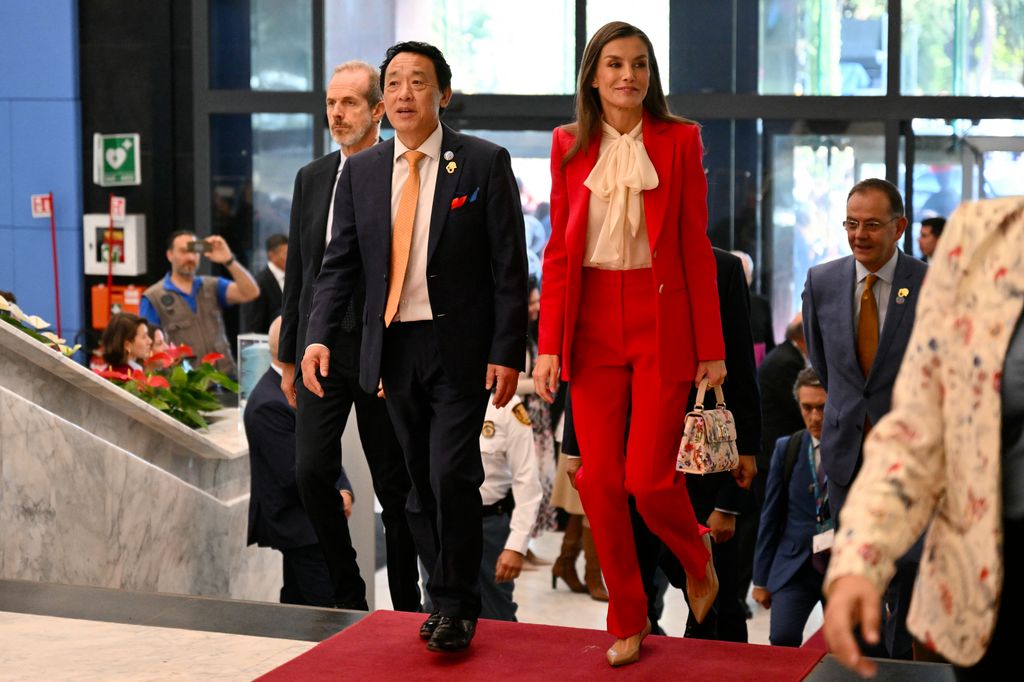 La reina Letizia en un acto de la FAO en Roma en 2025