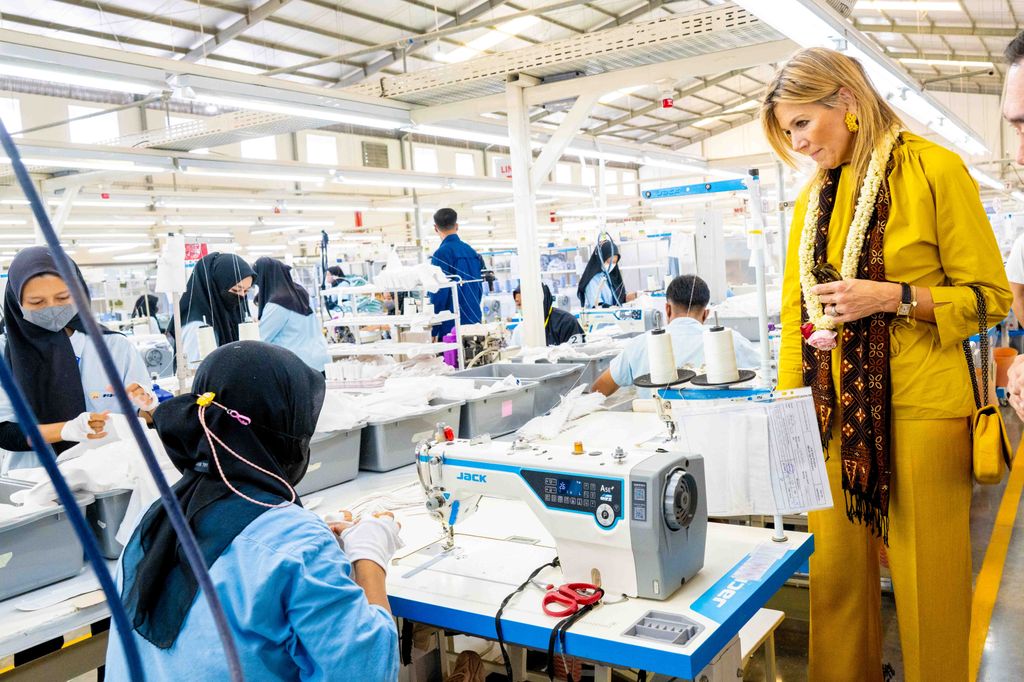 Máxima de Holanda ha realizado este viaje como  Defensora Especial del Secretario General de las Naciones Unidas para la Seguridad Financiera (UNSGSA)