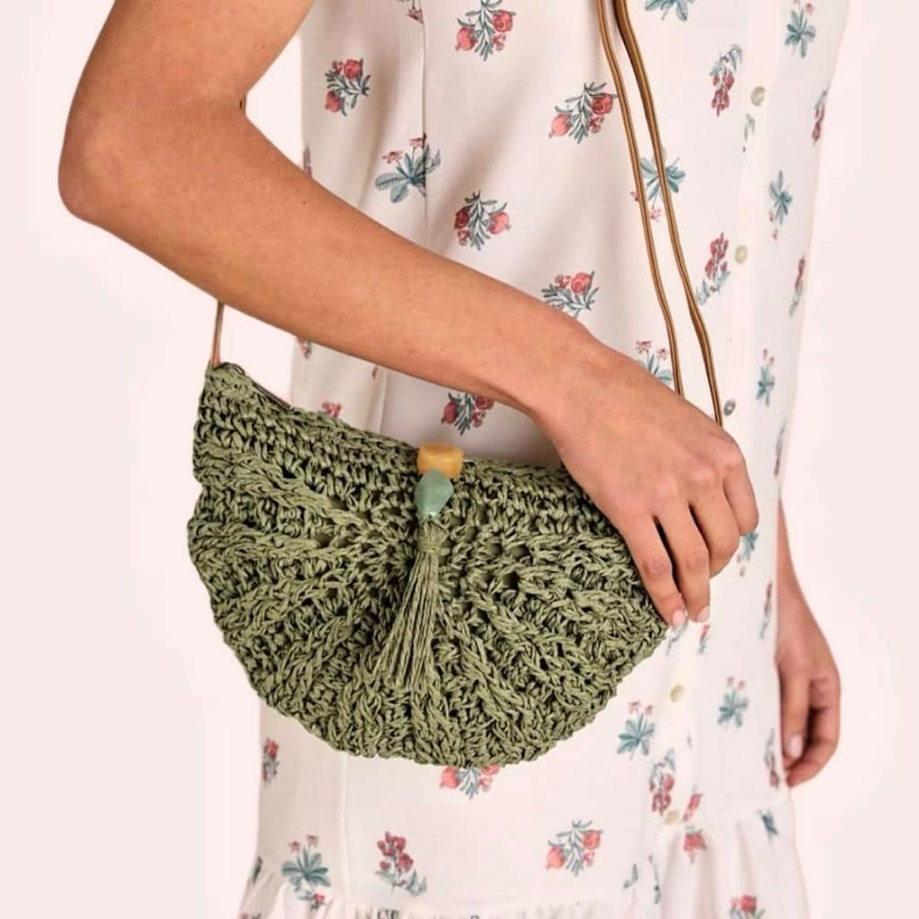 Bolso rafia Polín Et Moi