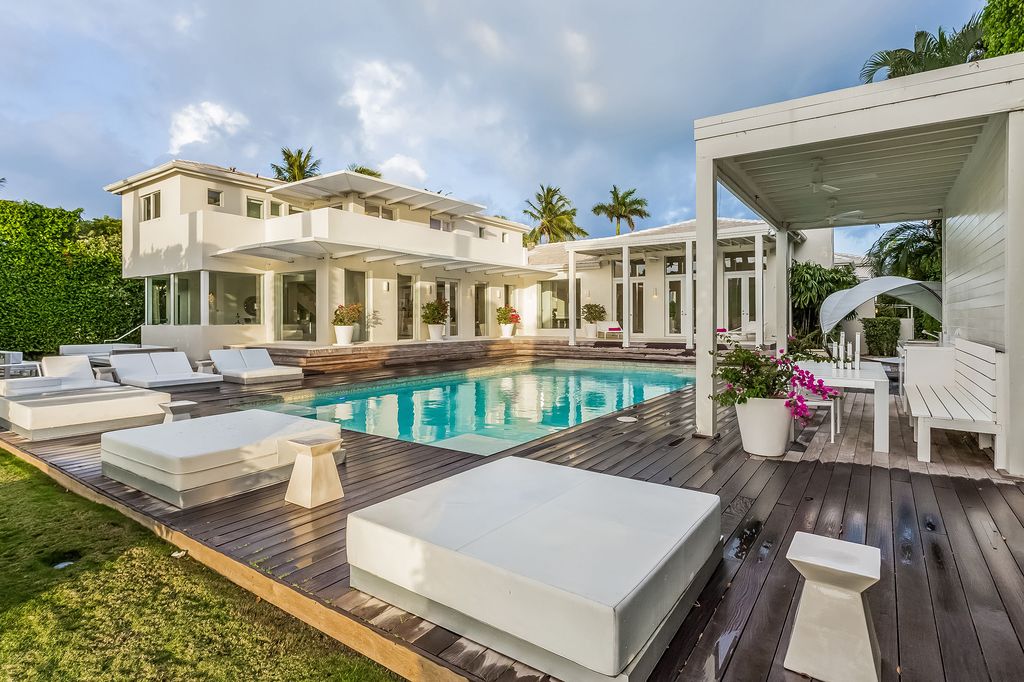 El imponente exterior de la casa de Shakira en Miami