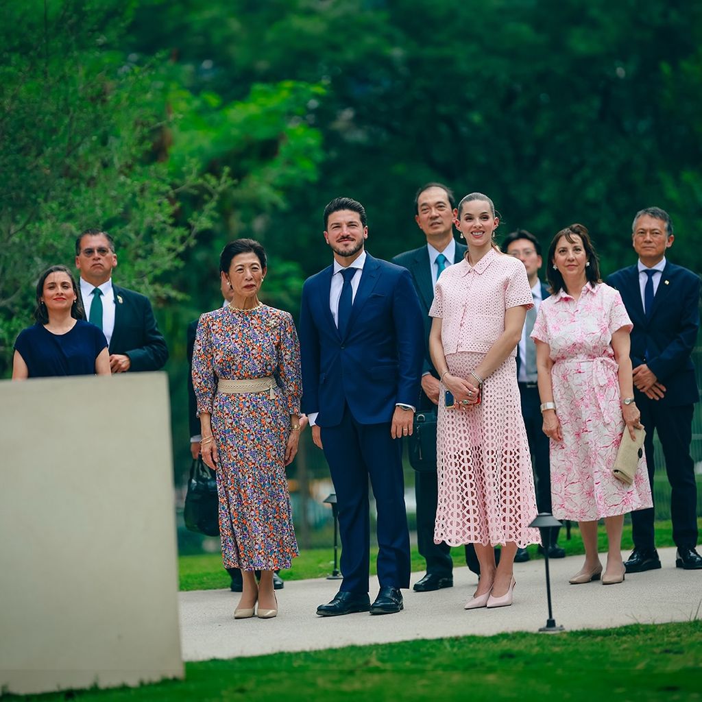 La princesa de Japó tuvo recorridos culturales junto al gobernador y su esposa