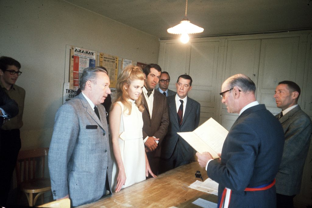 La boda de Roger Vadim y Jane Fonda en Francia