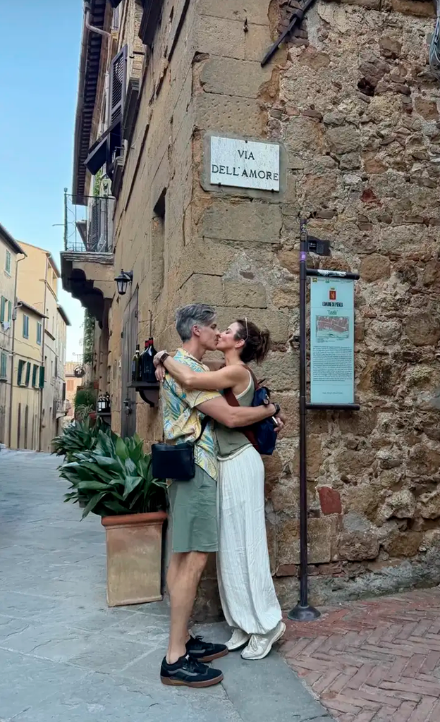 Silvia Navarro y Fabricio Mercado en unas románticas vacaciones por Italia. 