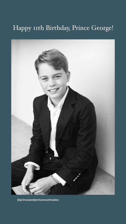 El príncipe George cumplió 11 años este 22 de julio.