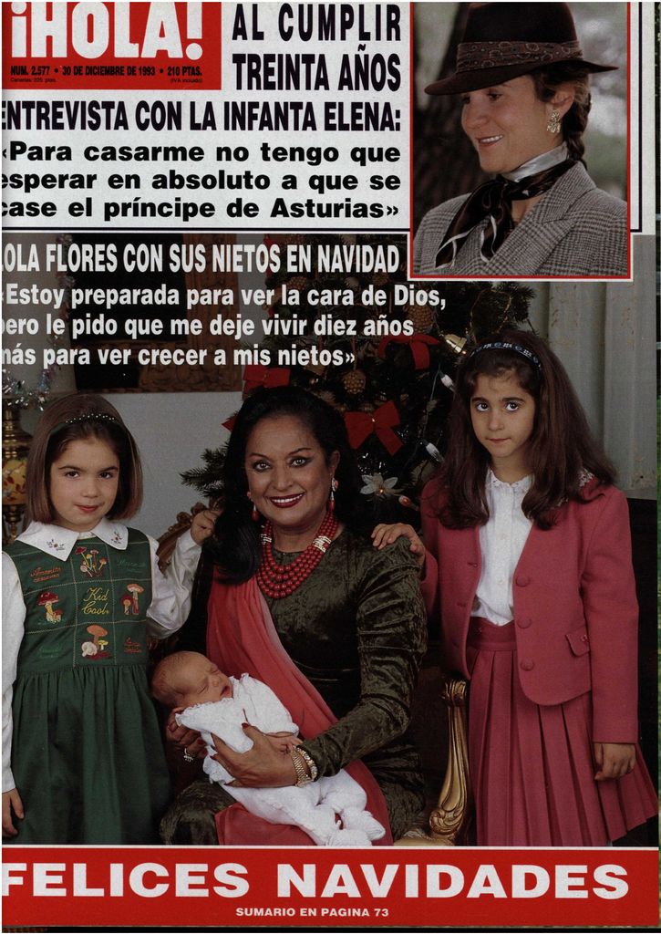 La última portada de Lola Flores en ¡HOLA!