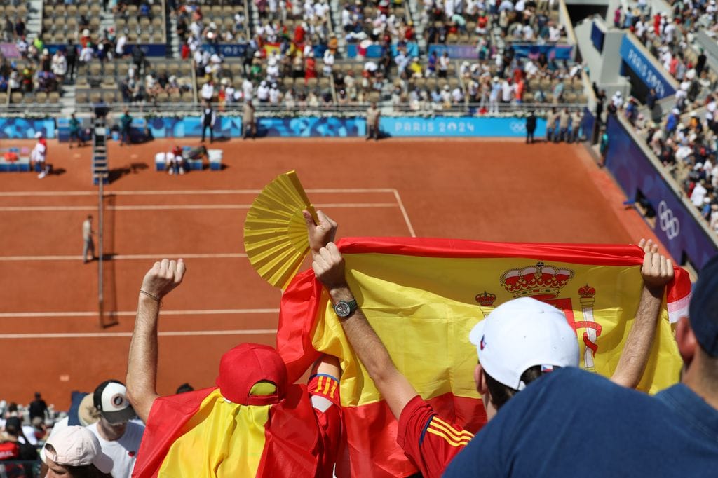 El apoyo de los españoles a Nadal