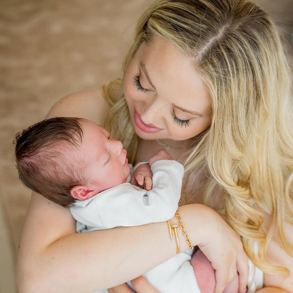 Las primeras imágenes del bebé de Tiffany Trump