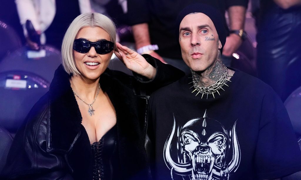 Kourtney Kardashian and Travis Barker