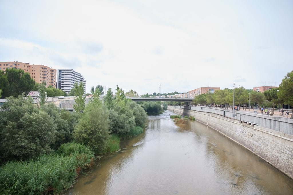 Río Manzanares en Madrid