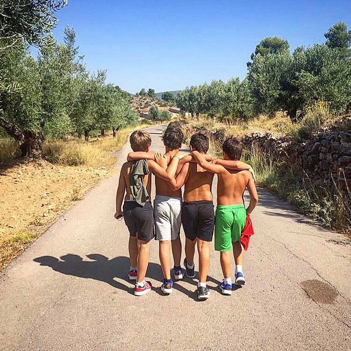 Hijos de Miguel Bosé y Nacho Palau