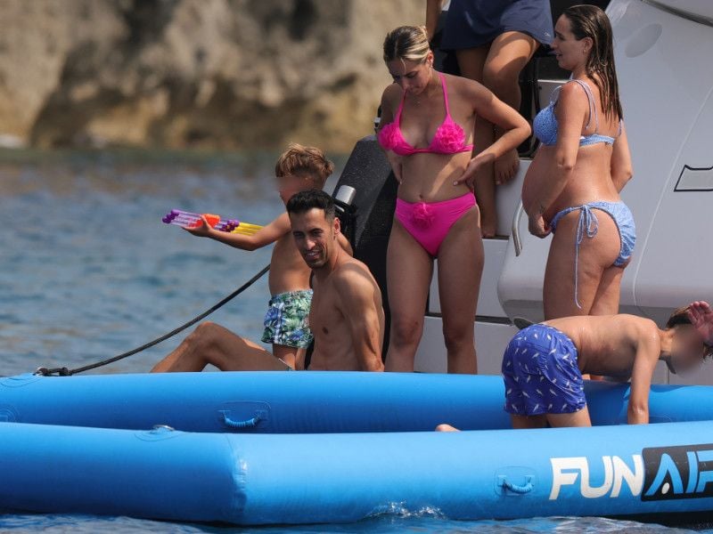 Las vacaciones en Ibiza de Busquets 