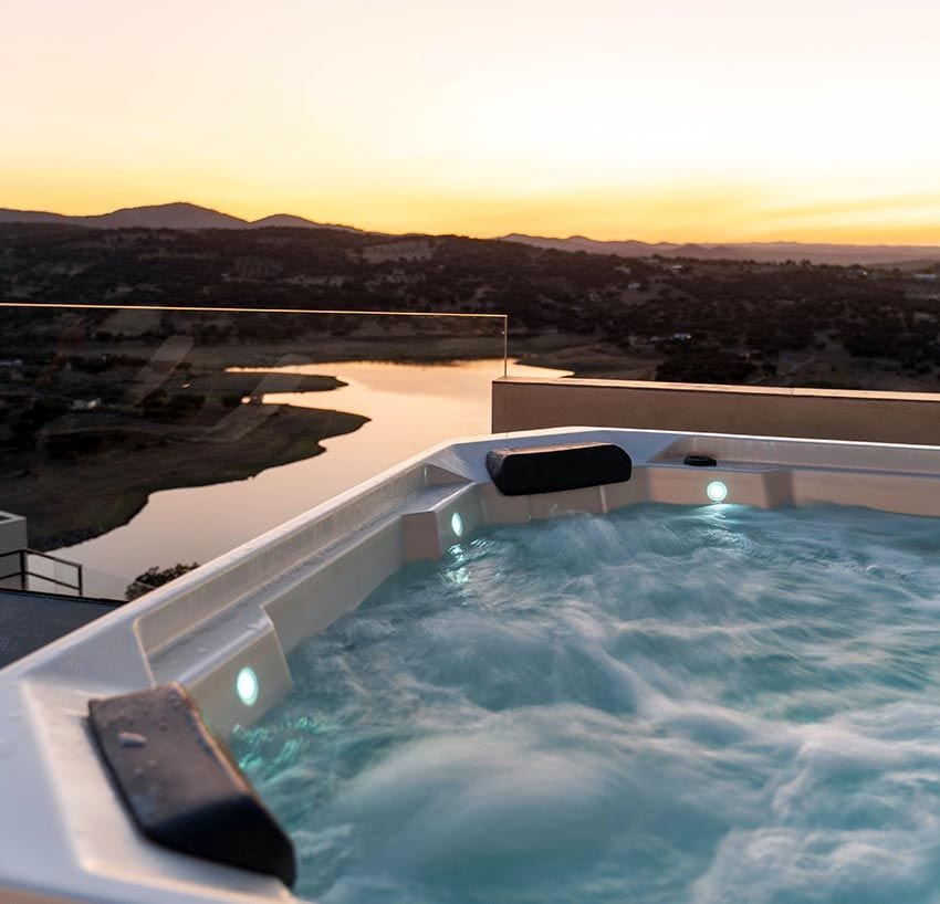 Jacuzzi en el hotel Desconecta2 en Monesterio, Badajoz