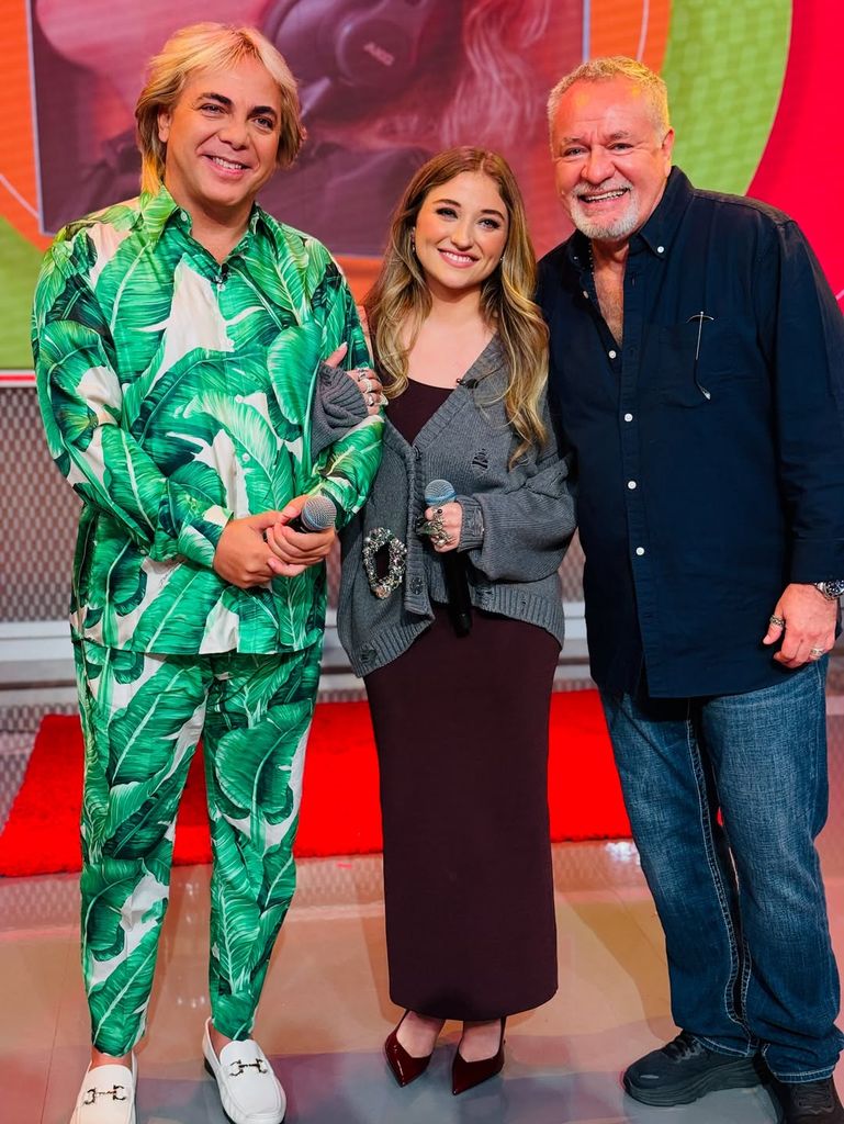Cristian Castro, Fernanda Castro y José Alberto 'El Güero' Castro