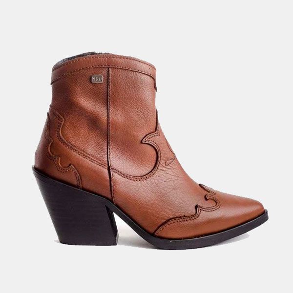 botines marrones