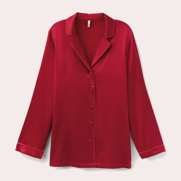 Chaqueta de Seda de Corte Masculino