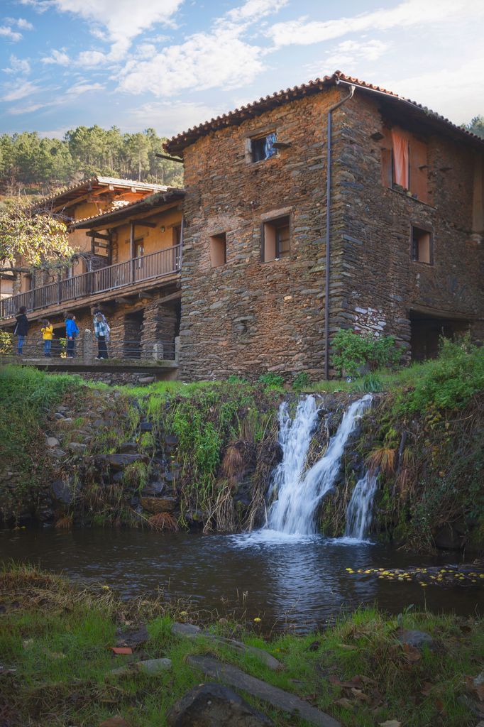 Cascada en Robledillo de Gata, Cáceres