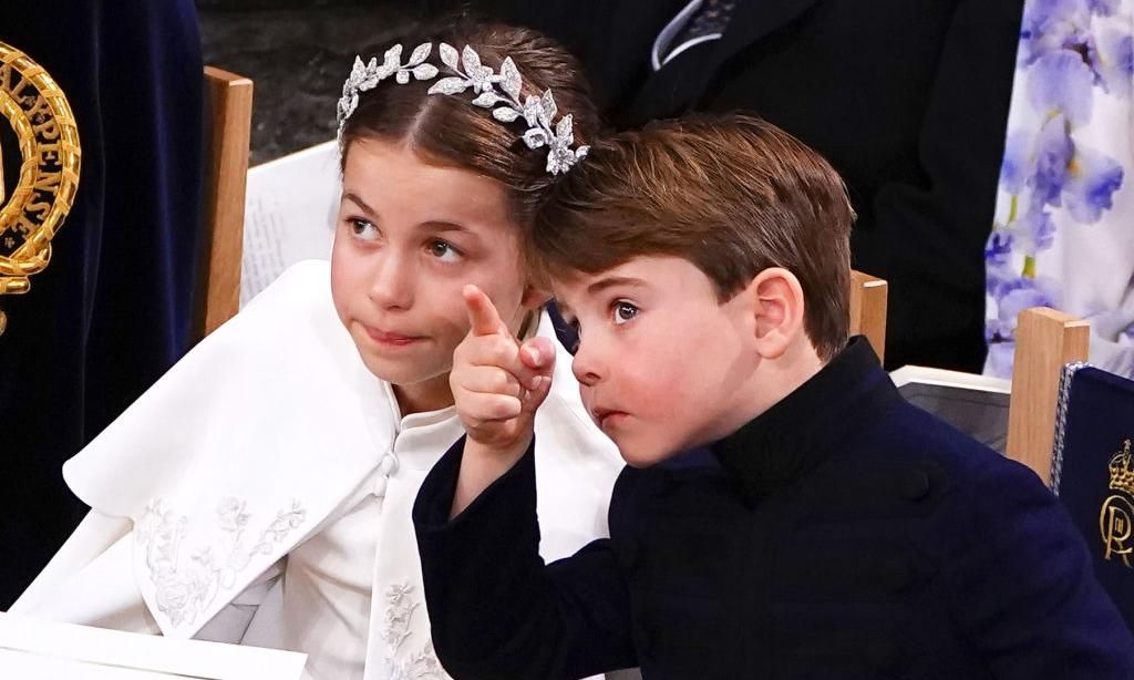 princesa charlotte y pr ncipe louis