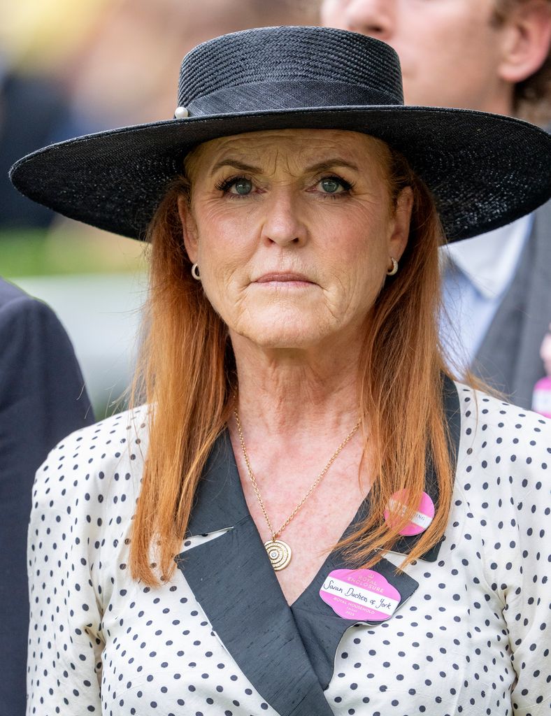 Sarah Ferguson en Ascot