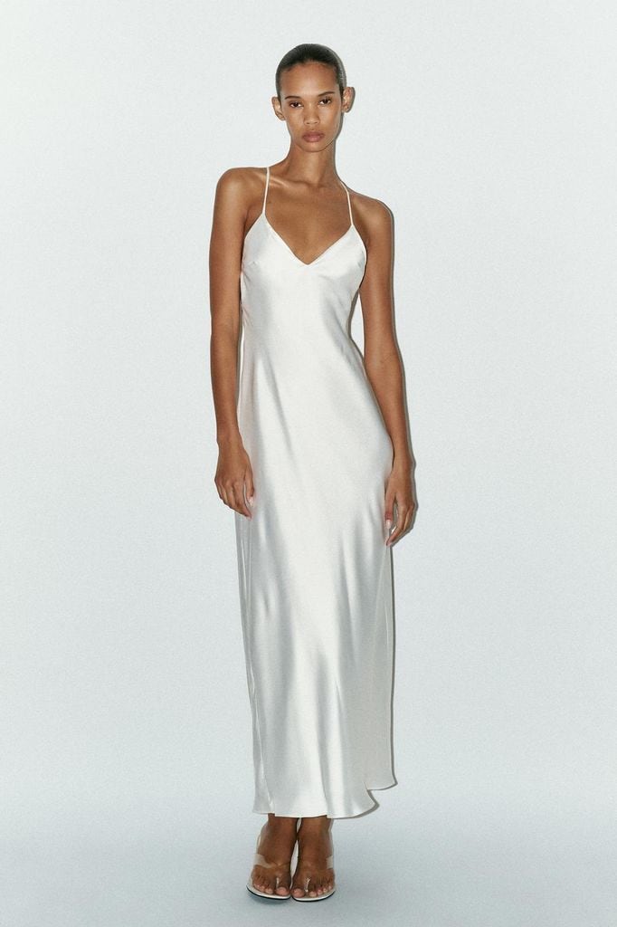 Vestido para boda civil de Zara