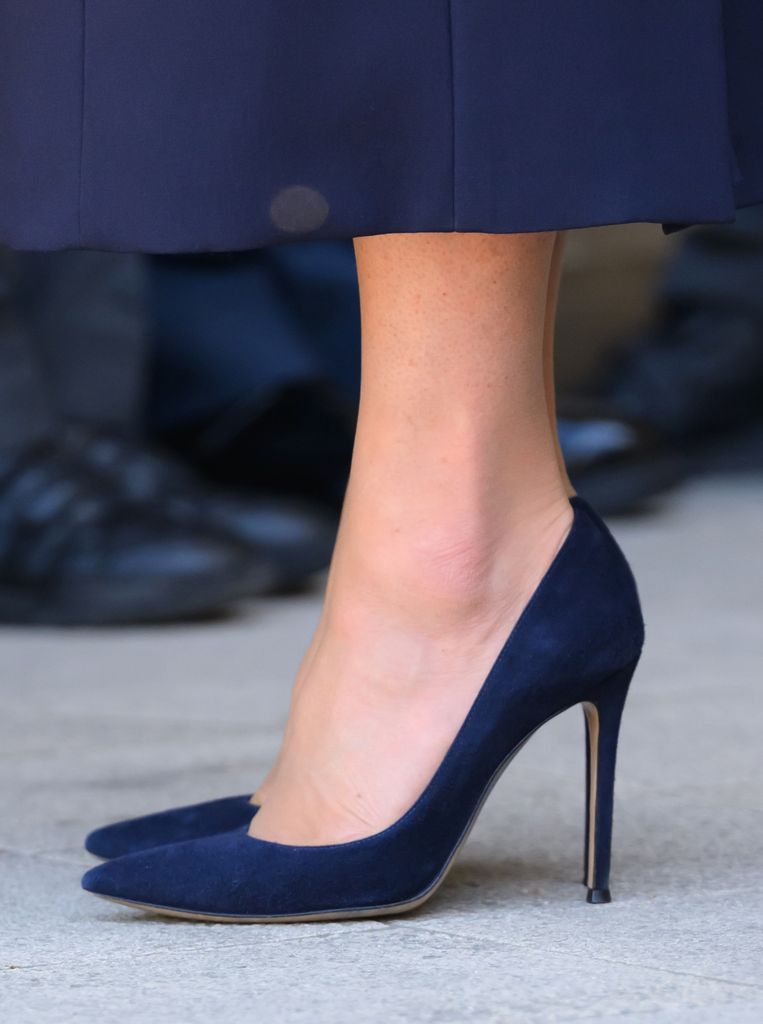 Los fans se fijaron en los tacones de Kate en internet.