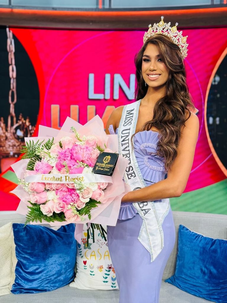 Lina visitó esta mañana el foro de 'Despierta América'.