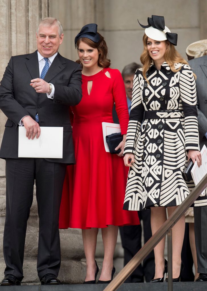 El príncipe Andrés es padre de las princesas Eugenia y Beatriz.