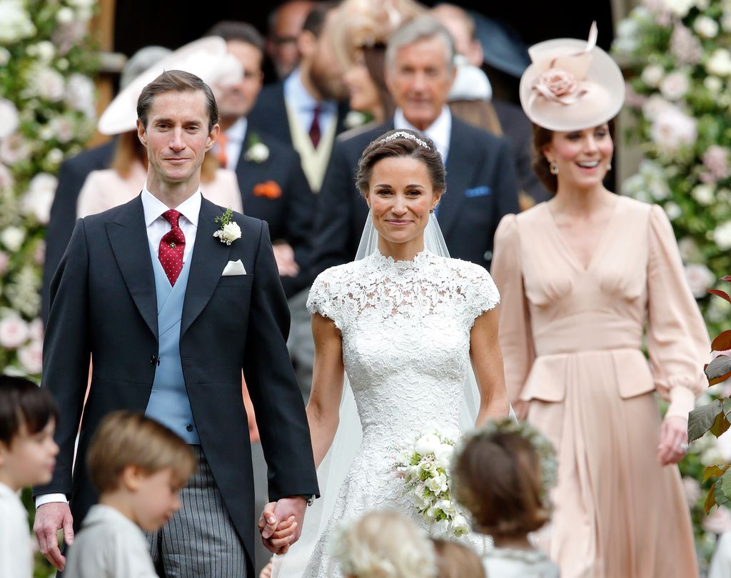 Kate Middleton en la boda de Pippa Middleton y James Matthews