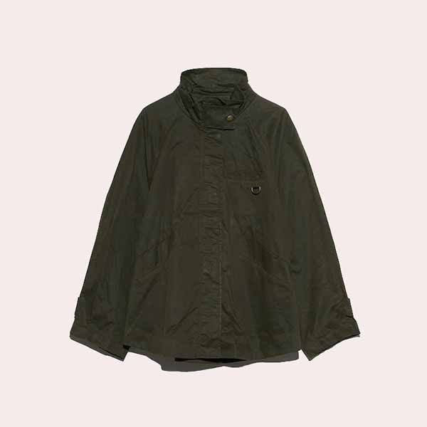Gabardina de Mujer Encerada Kaki Bimba y Lola