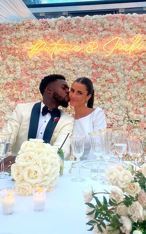 I aki Williams Y Su Mujer Patricia Morales Dan La Bienvenida A Su I aki Williams Y Su Mujer Patricia Morales Dan La Bienvenida A Su
