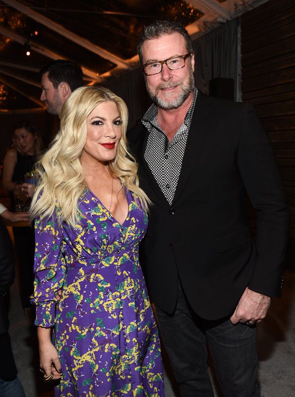 Tori Spelling junto a su ex Dean McDermott