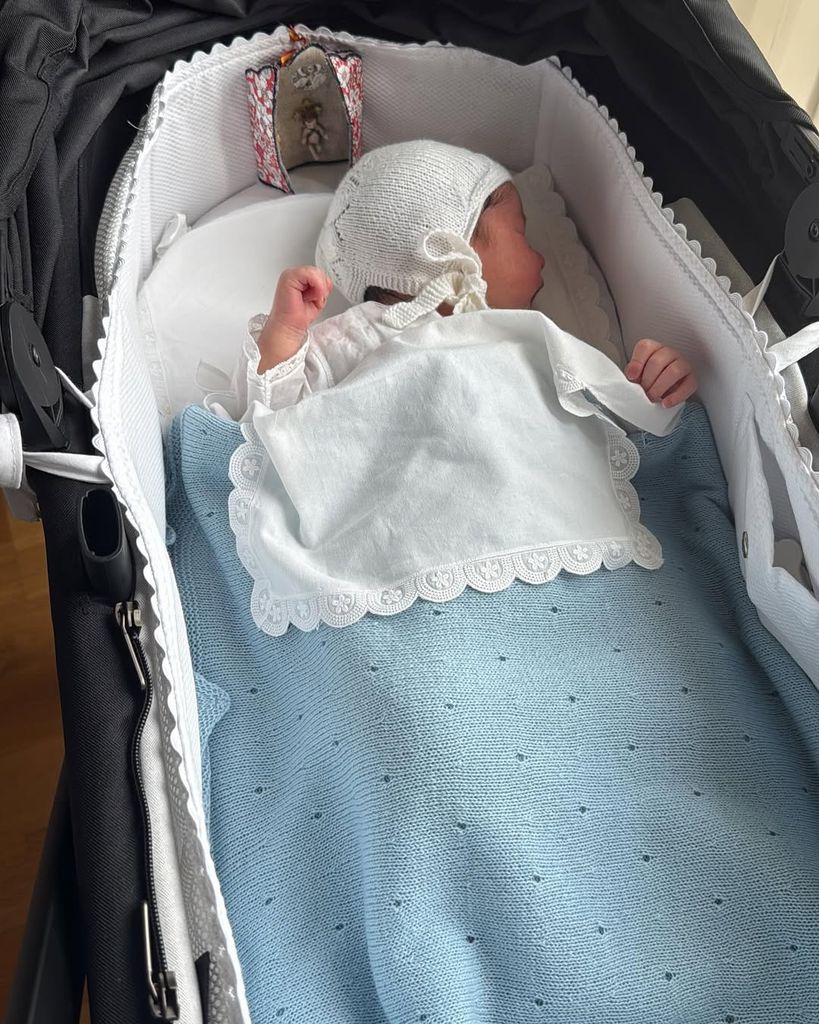 Nicolás, el tercer hijo de Lourdes Montes y Francisco Rivera