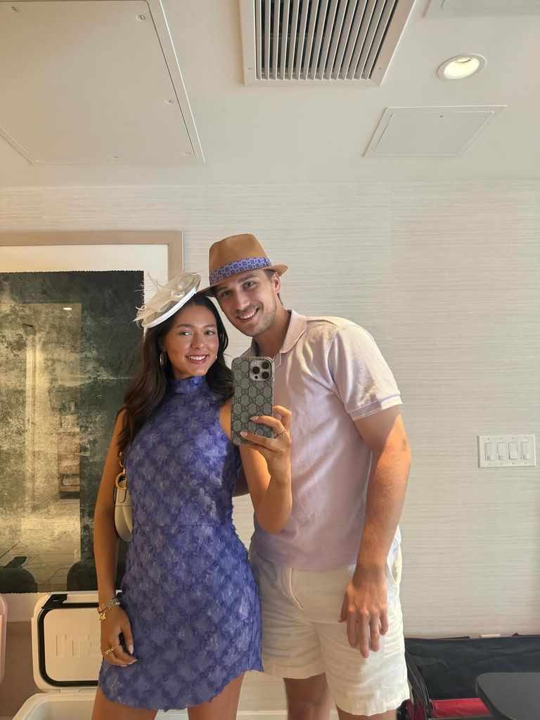 Jaden Agassi y su novia, Catherine Holt