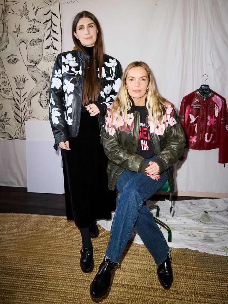 La estilista Amy Bannerman y la artista Chiara Perano