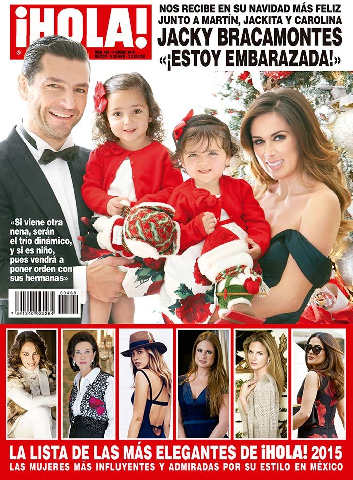 Esta semana en ¡HOLA!, Jacky Bracamontes y Martín Fuentes anuncian ilusionados que esperan un nuevo bebé