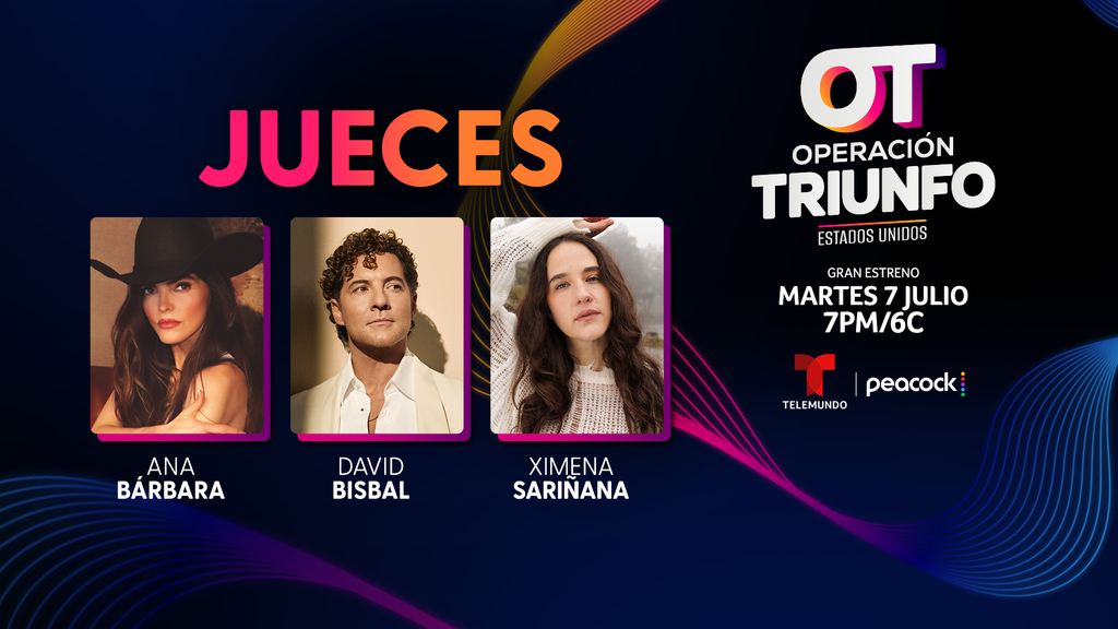 Ana Bárbara, David Bisbal y Ximena Sariñana en 'Operación Triunfo'