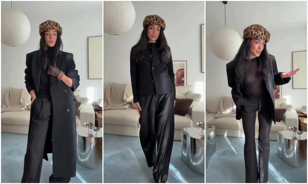 Ale Capetillo ideó varios looks integrante la boina de su mamá.