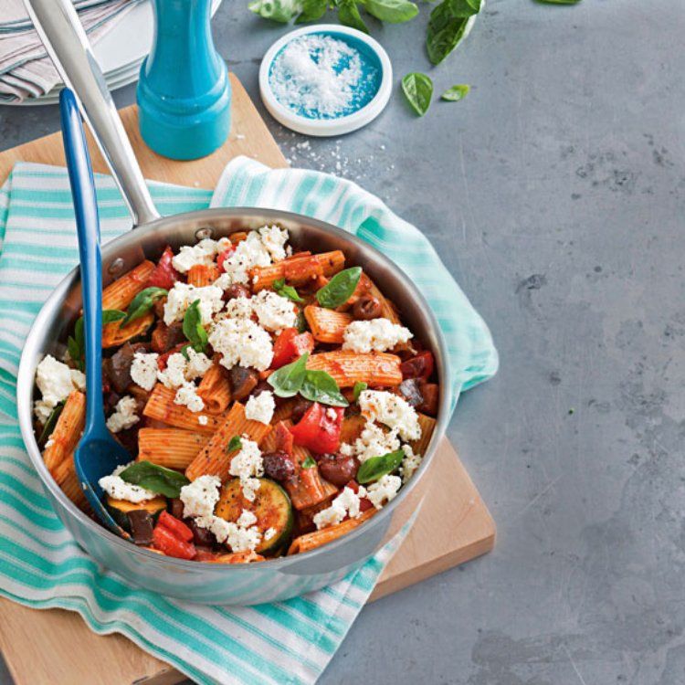 pasta-ratatouille-ricotta