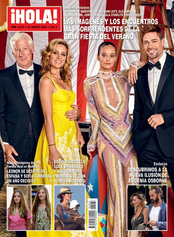 Portada de ¡HOLA! con Richard y Alejandra Gere