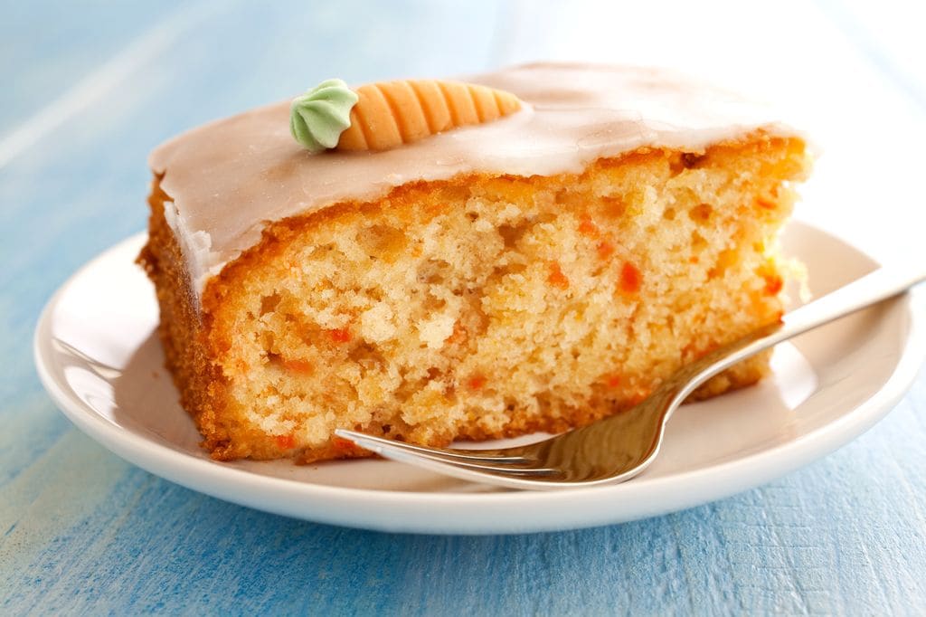 Rüblikuchen, tarta suiza de zanahoria.