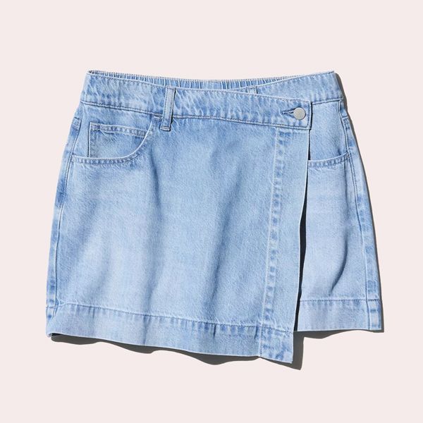 uniqlo Falda-pantalón vaquera