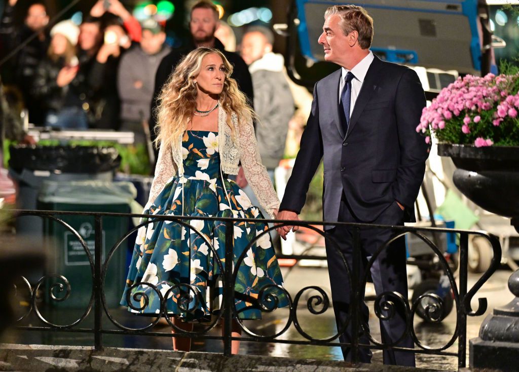 Chris Noth, con Sarah Jessica Parker