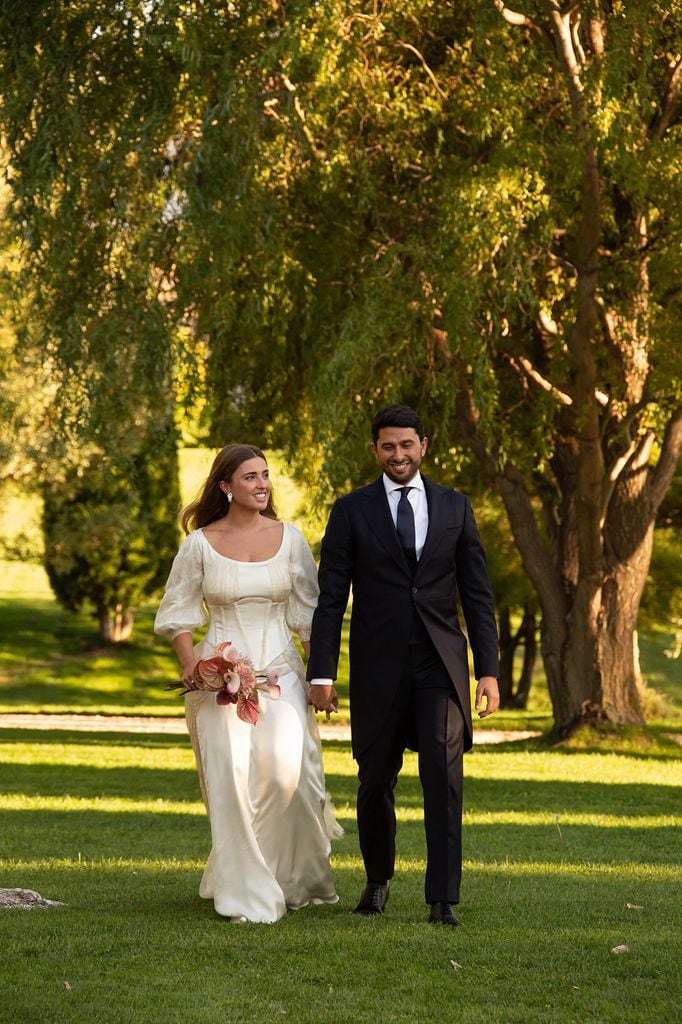 Vestido de novia Paula Matthei