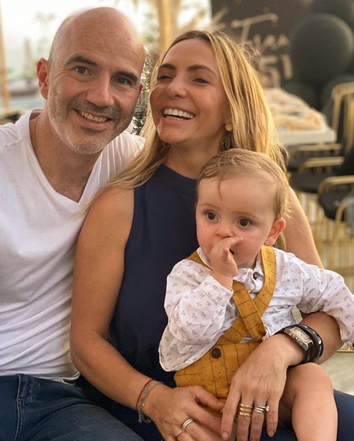 Erika Zaba y su marido, Francisco Oliveros
