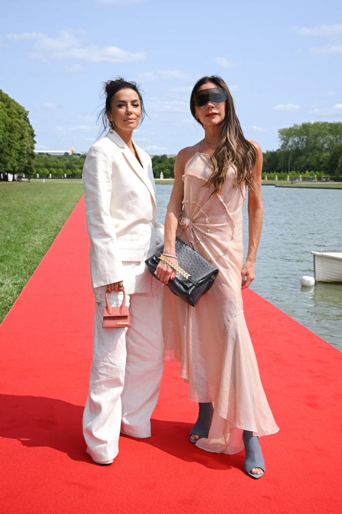 Eva Longoria y Victoria Beckham