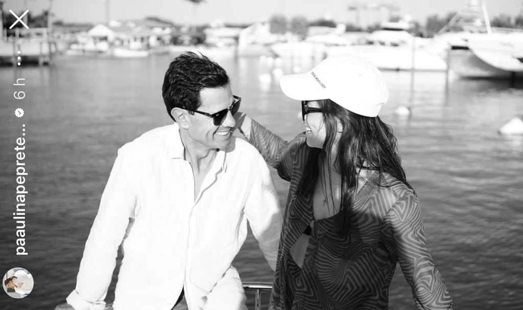 Paulina Peña y su padre, Enrique Peña Nieto, quien celebró su cumpleaños el 20 de julio
