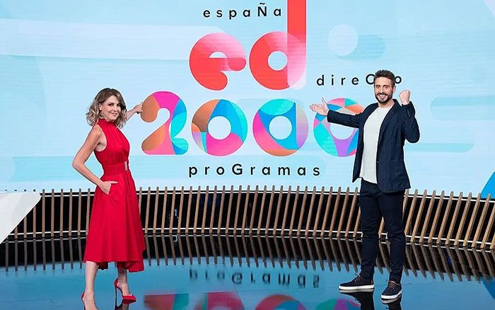 Imagen del plató de 'España Directo'
