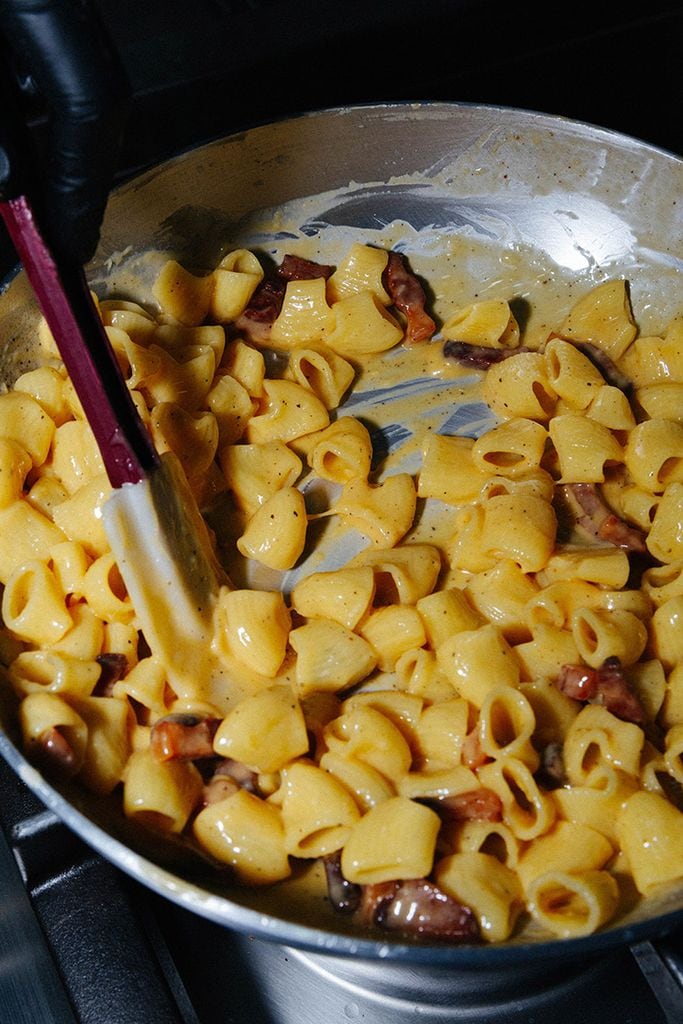 Pasta carbonara