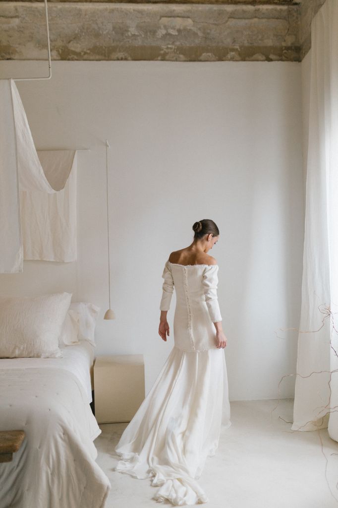 Vestido de novia de Marcela Mansergas