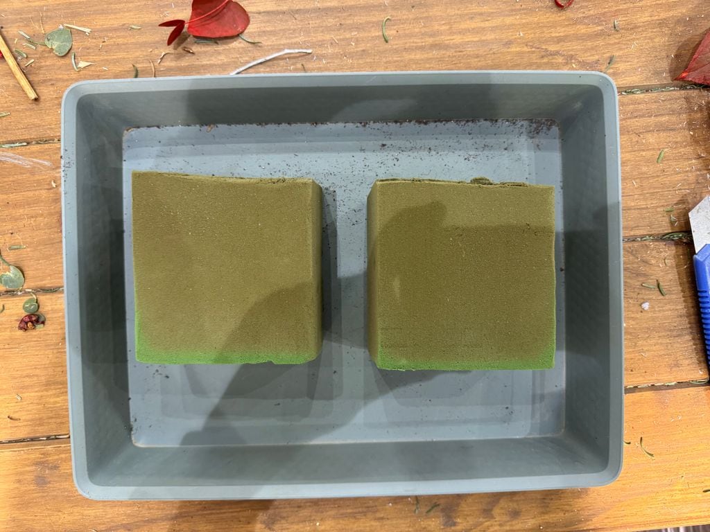 Esponjas de floristería 